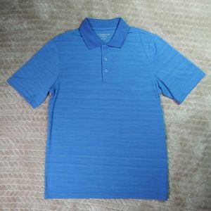 Croft&Barrow Men's Blue Performance Polo Small
